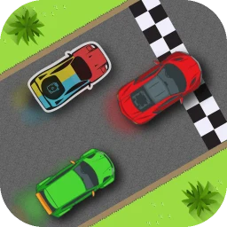 Ikon Turbo Car Racer: Retro Game