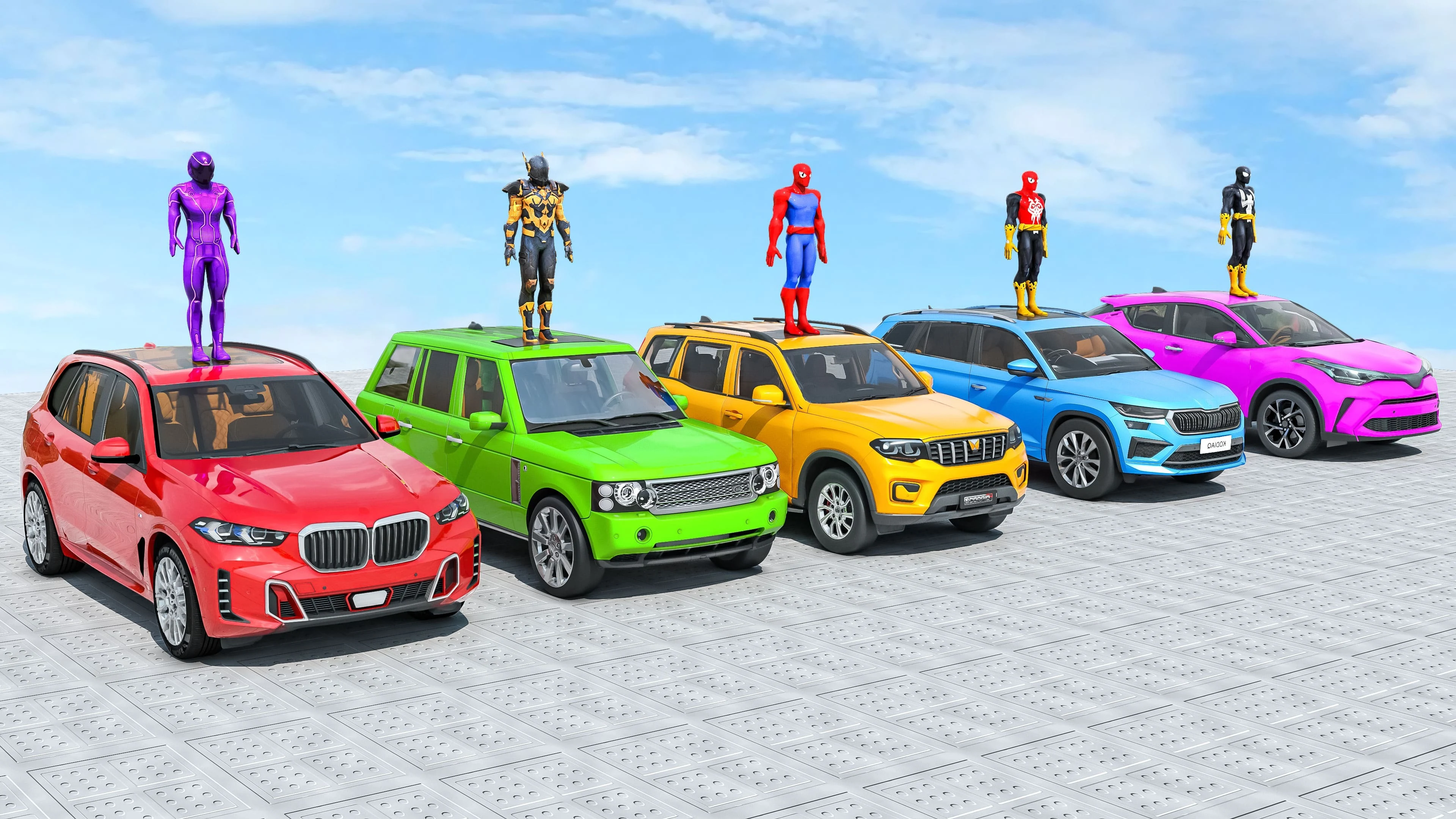 Car Games: Superhero Car Stunt screenshot