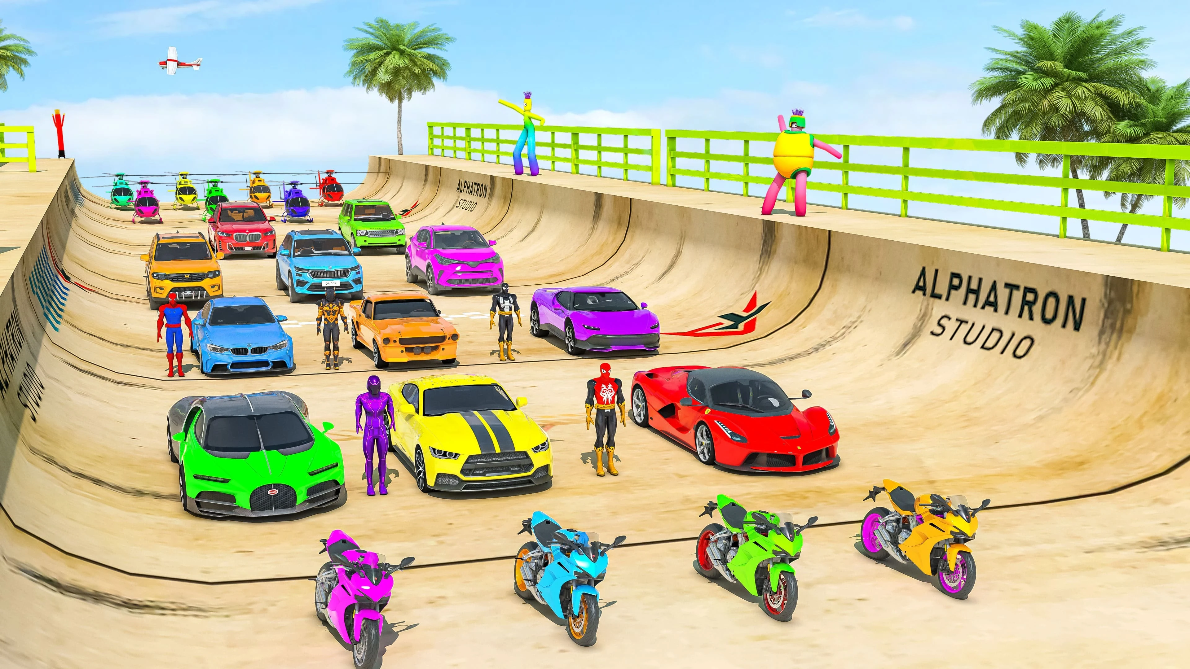 Car Games: Superhero Car Stunt screenshot