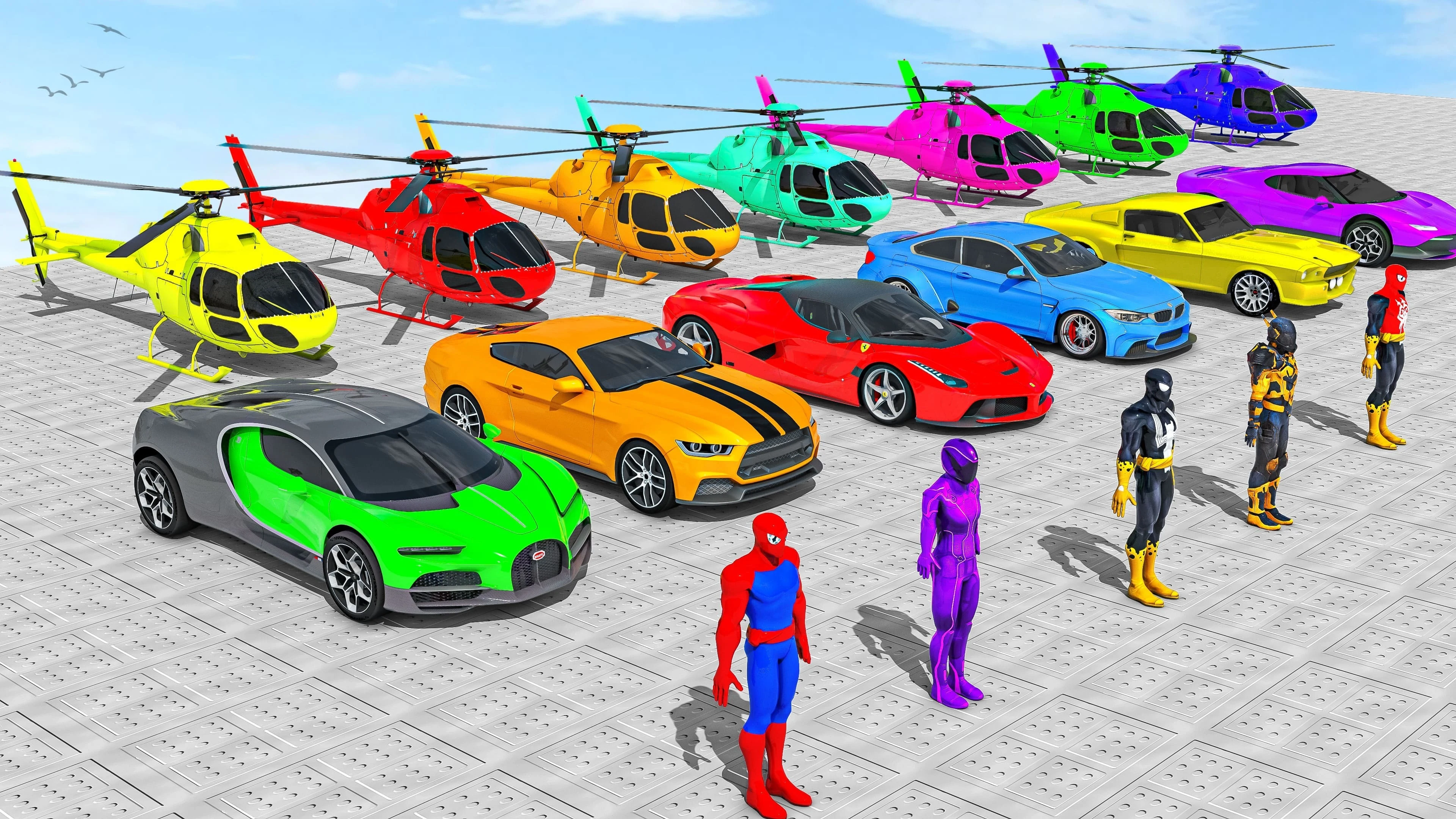 Car Games: Superhero Car Stunt screenshot